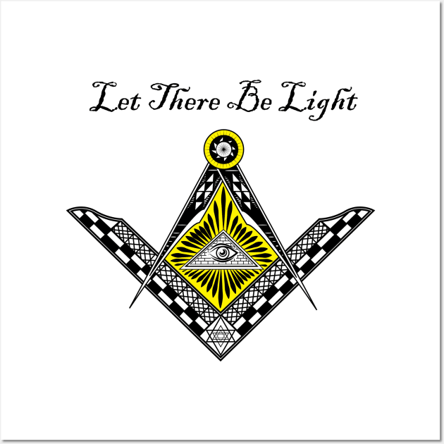 Let There Be Light Wall Art by Coot's